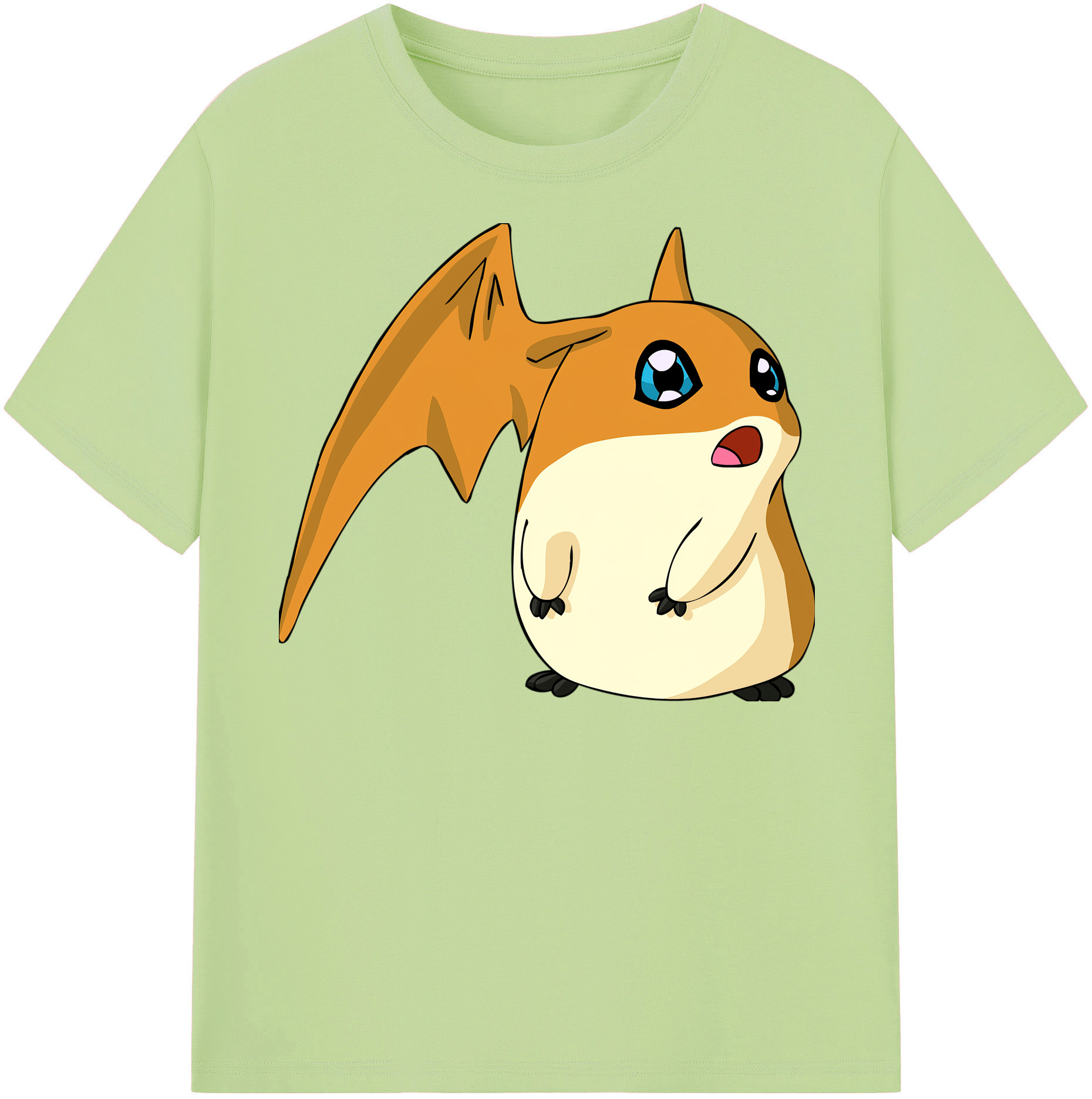 （画像用） Digimon デジタルモンスター/デジモン 綿100％半袖Tシャツ（フロントプリント）